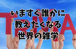 いますぐ誰かに教えたくなる雑学